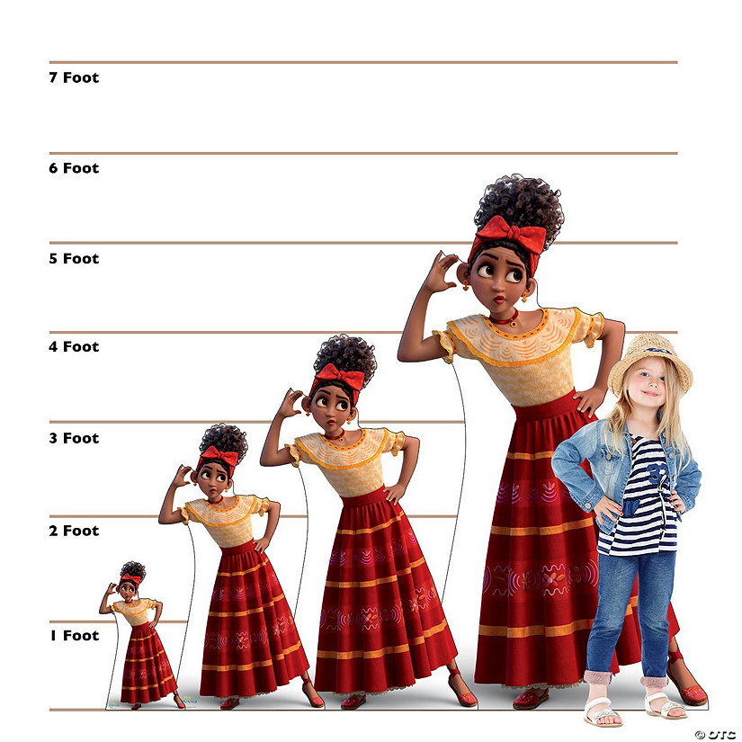Disney&#8217;s Encanto Dolores Cardboard Cutout Stand-Up Image