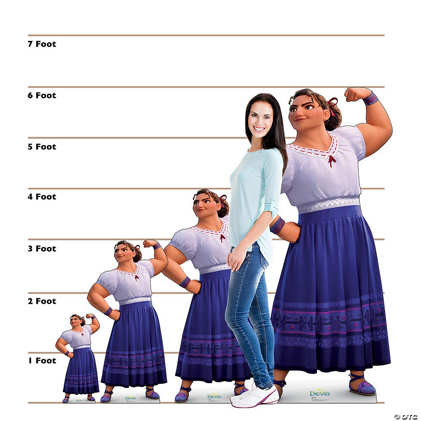 Disney&#8217;s Encanto Luisa Cardboard Cutout Stand-Up Image