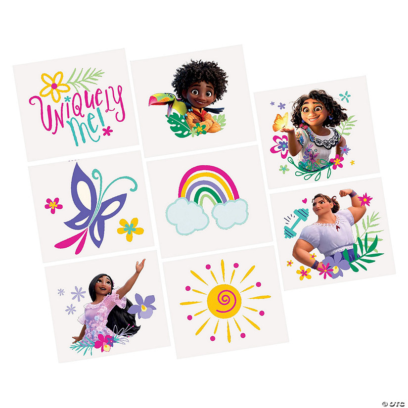  Disney&amp;#8217;s Encanto Temporary Tattoos - 8 Pc. Image
