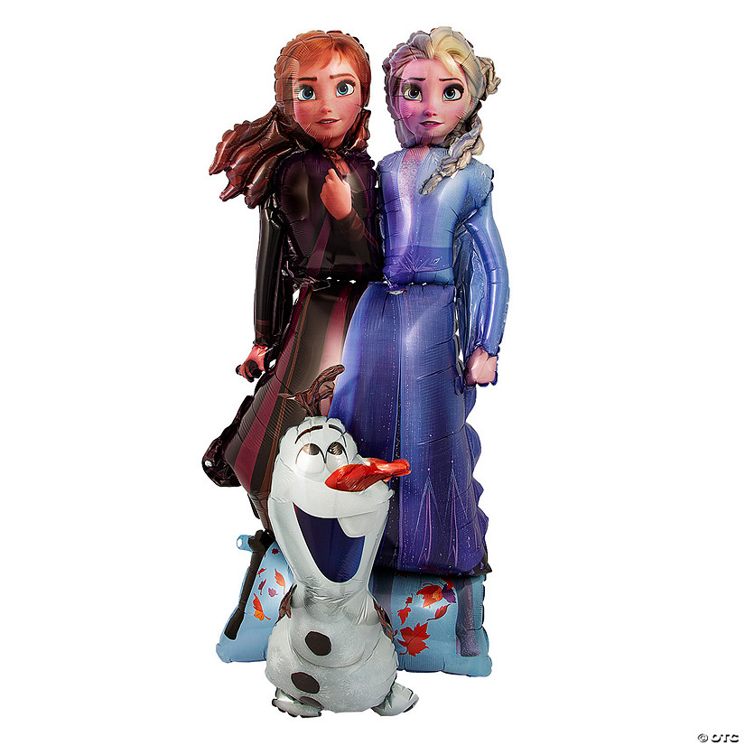 Disney&#8217;s Frozen II Elsa Anna Olaf 58" Mylar Balloon Image