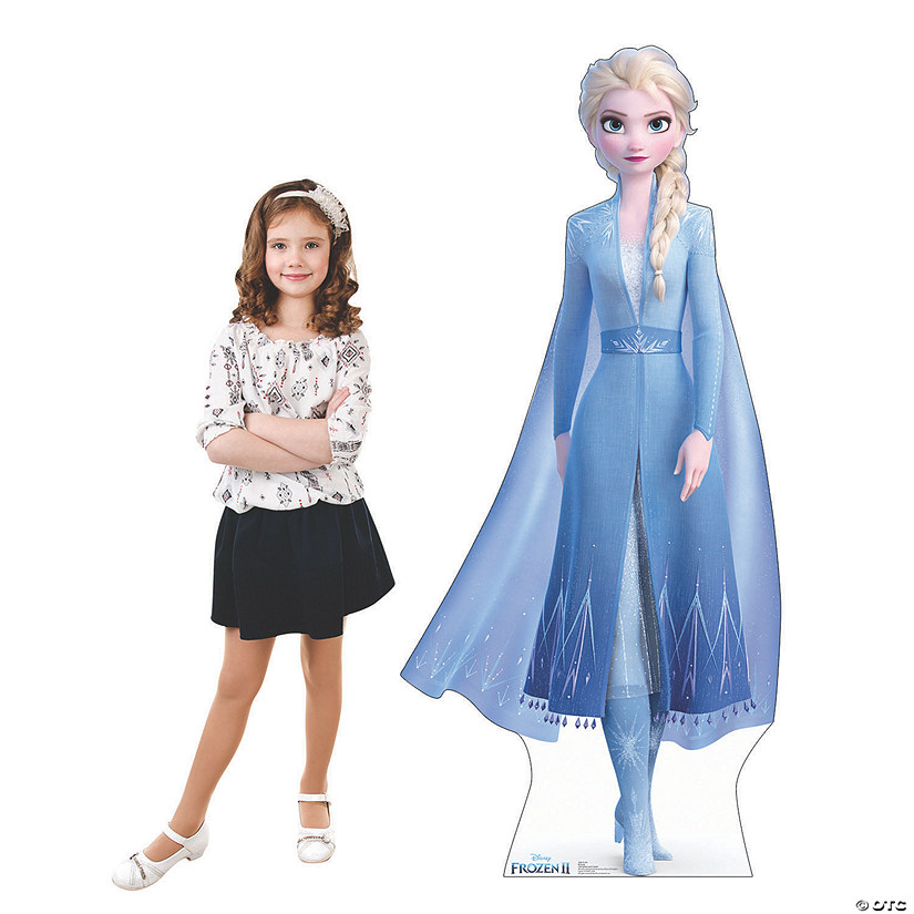 Disney&#8217;s Frozen II Elsa Life-Size Cardboard Stand-Up Image