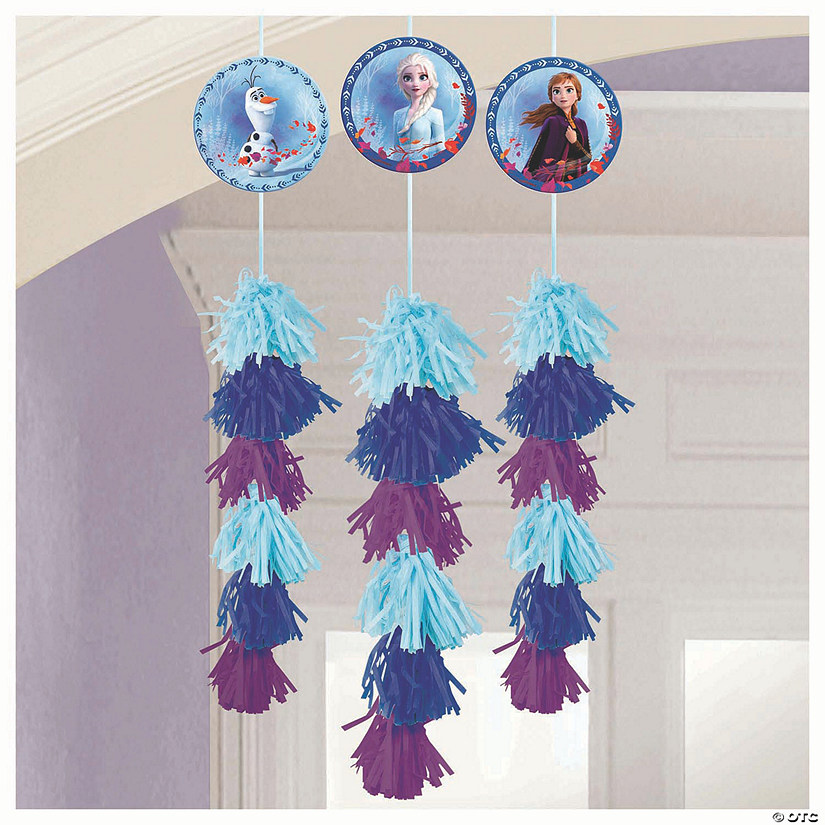 Disney&#8217;s Frozen II Hanging Tassel Decorations - 3 Pc. Image