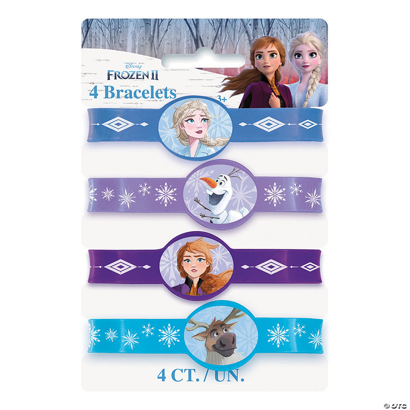 Disney&#8217;s Frozen II Silicone Bracelets - 4 Pc. Image