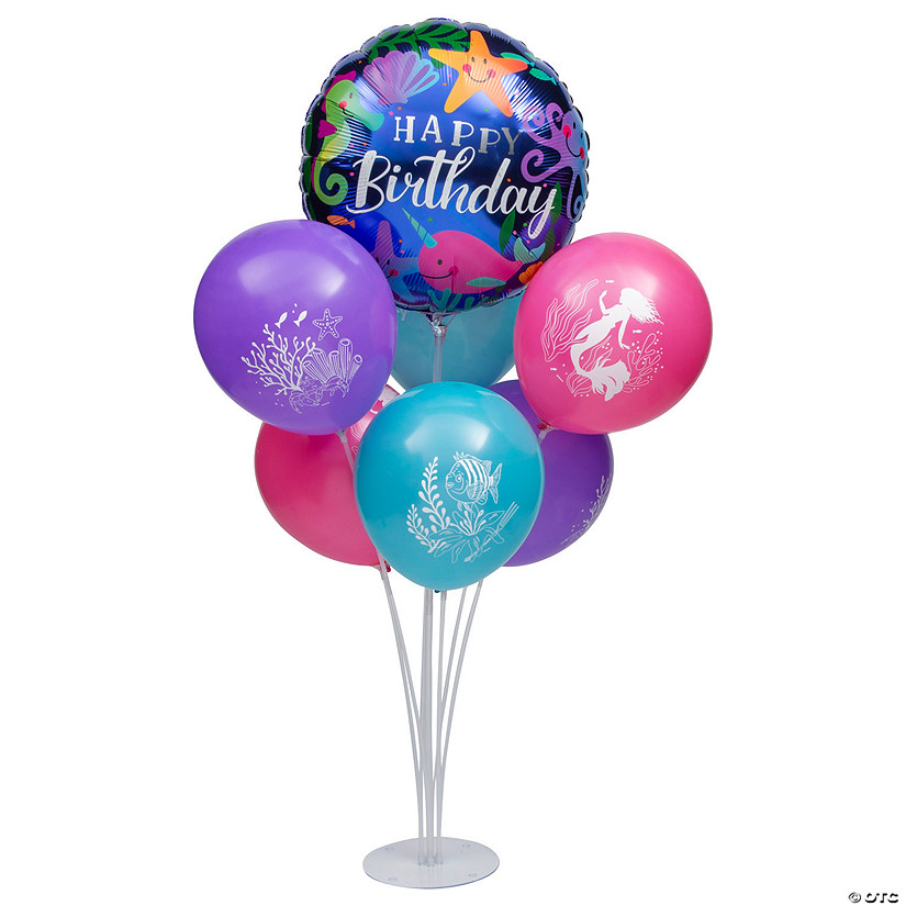 Disney&#8217;s The Little Mermaid Balloon Centerpiece Kit for 2 Tables Image