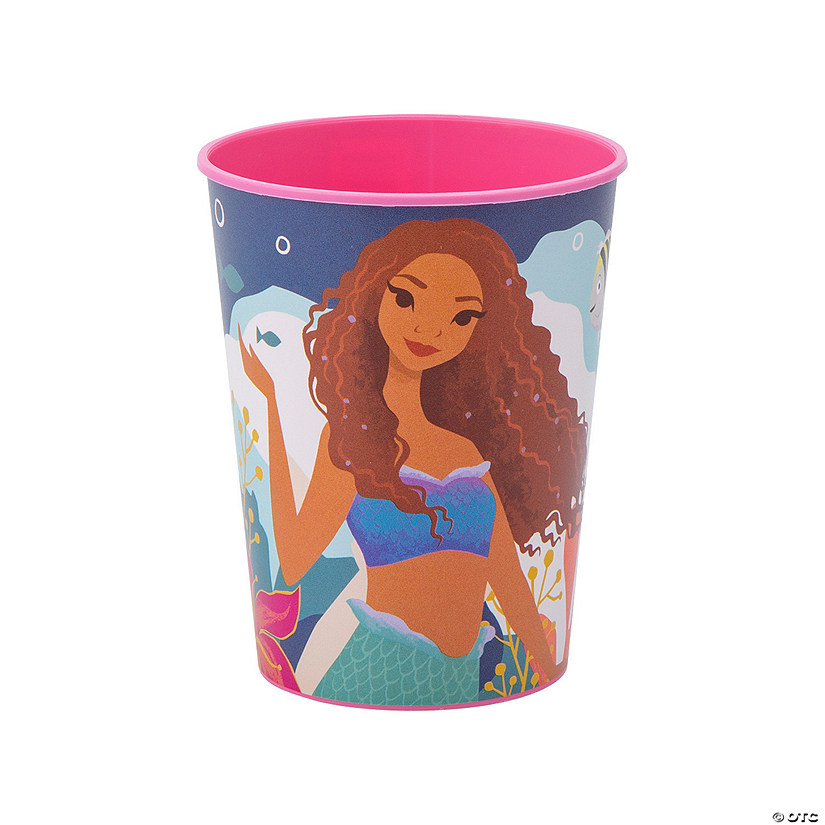 Disney&#8217;s The Little Mermaid&#8482; Reusable Plastic Favor Tumbler Image