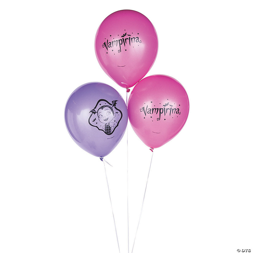 Disney&#8217;s Vampirina 12" Latex Balloons - 6 Pc. Image