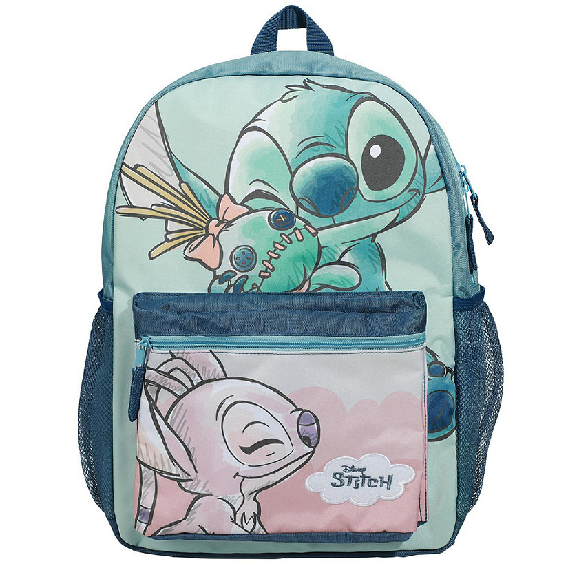 Disney Stitch &amp; Angel 16" Backpack Image