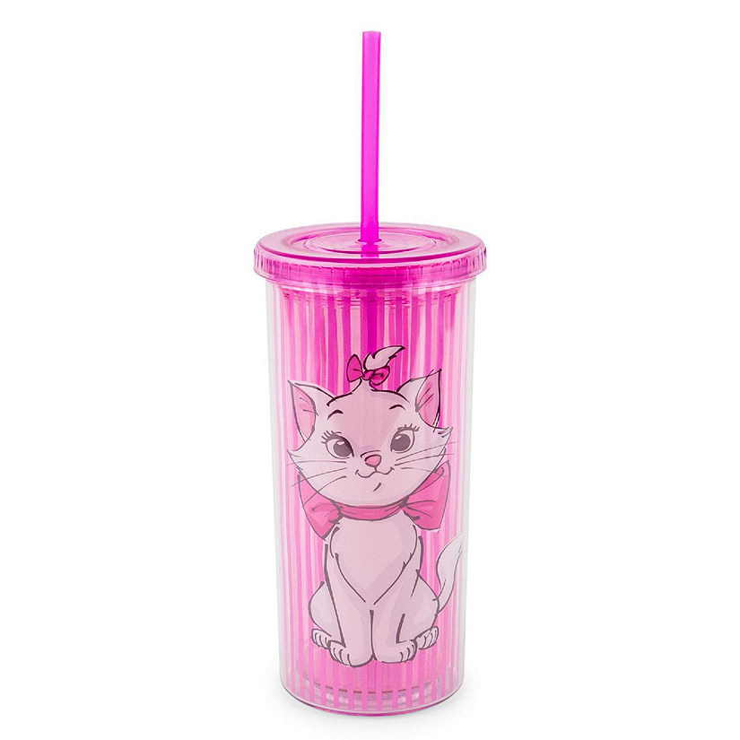 Disney The Aristocats Marie Carnival Cup With Lid And Straw  Holds 20 Ounces Image