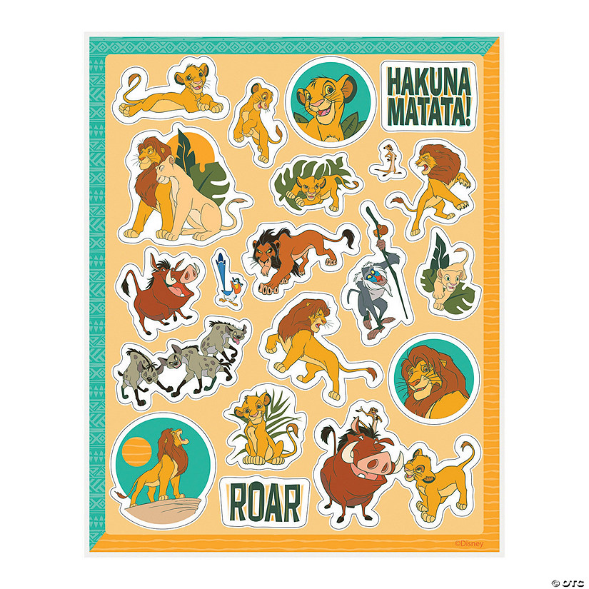 Disney The Lion King Stickers - 4 Pc. Image