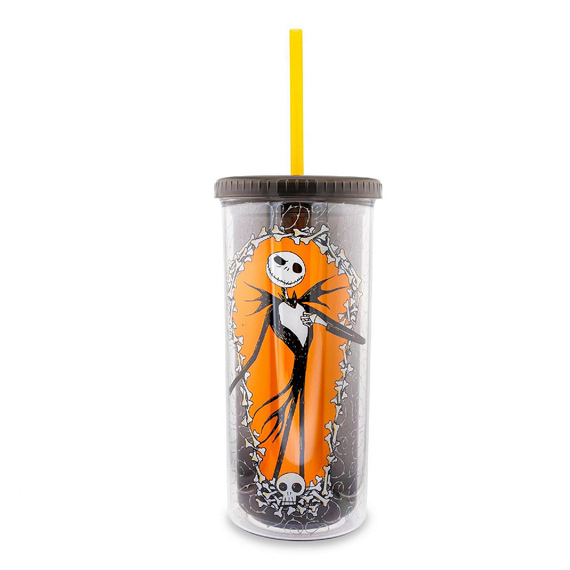 Disney The Nightmare Before Christmas Jack Carnival Cup With Lid and Straw Image