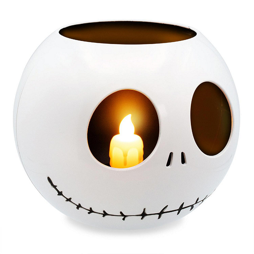 Disney The Nightmare Before Christmas Jack LED Flickering Flameless Candle Image
