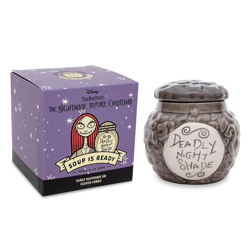 Disney The Nightmare Before Christmas Sally's Jar Candle  Deadly Night Shade Image