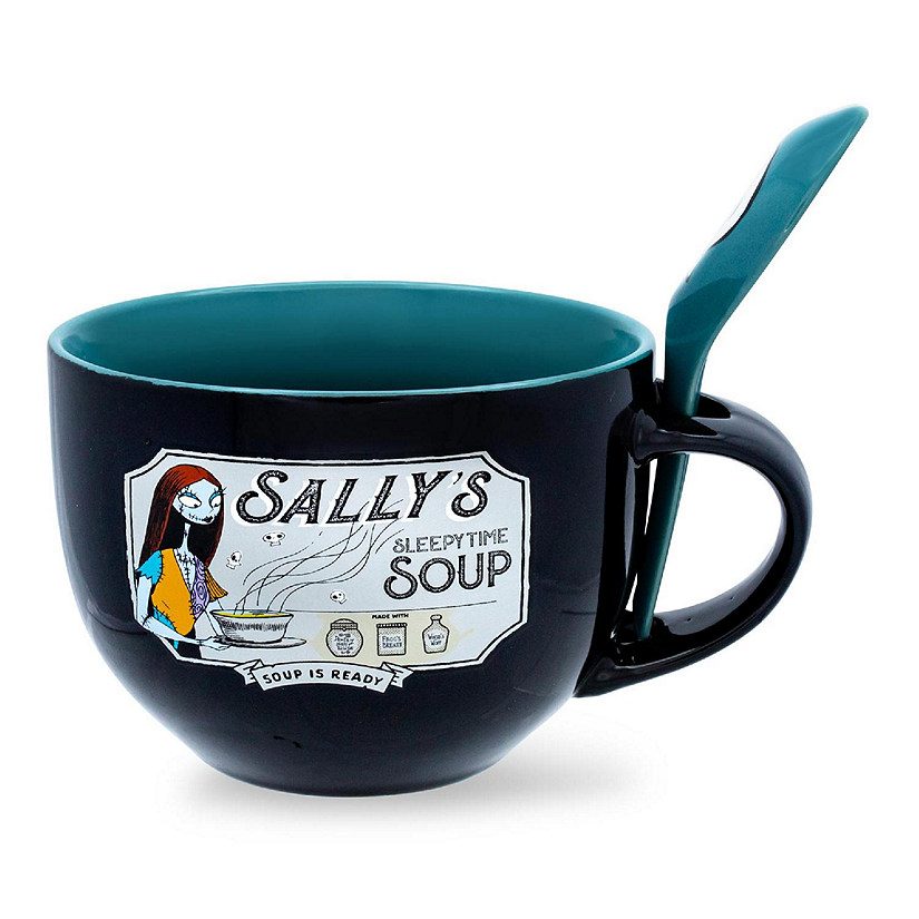 Disney The Nightmare Before Christmas "Sally's Sleepy Time" Ceramic Soup Mug Image