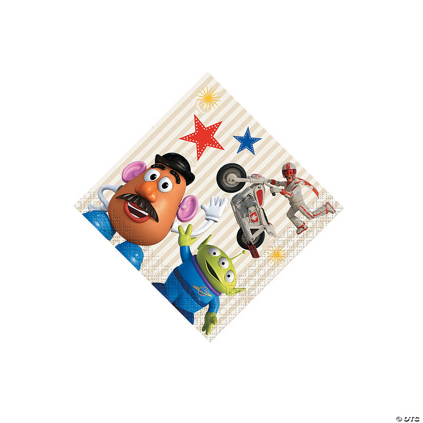 TOY STORY 4 BEVERAGE NAPKINS PACK OF 16 BIRTHDAY PARTY SUPPLIES