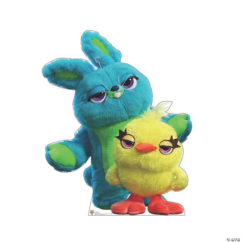 stuffed bunny and ducky toy story 4