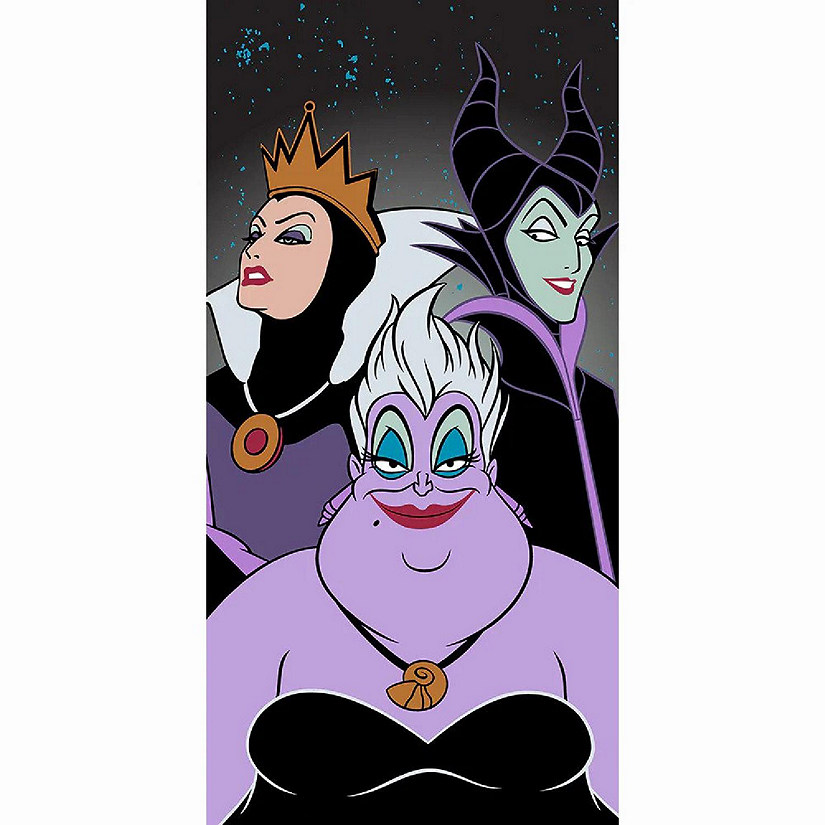 Disney  Villains "Up Close" - Beach Towel - 27 in. x 54 in. Image