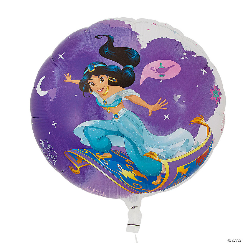 Disney's Aladdin&#8482; Princess Jasmine 22" Latex Bubble Balloon Image