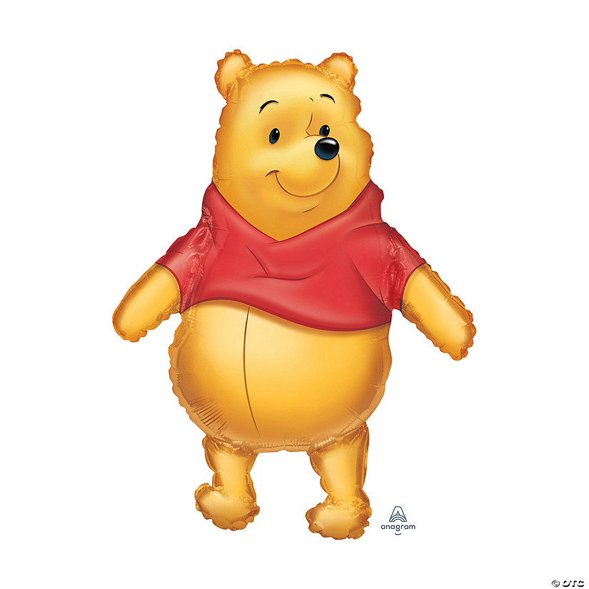 Disney's Big as Life Winnie the Pooh 29" Mylar Balloon Image