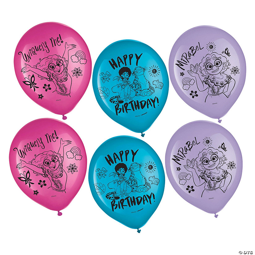 Disney's Encanto 12" Latex Balloons - 6 Pc. Image