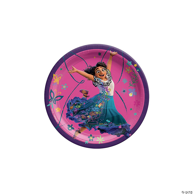 Disney's Encanto Party Mirabel Paper Dessert Plates - 8 Ct. Image