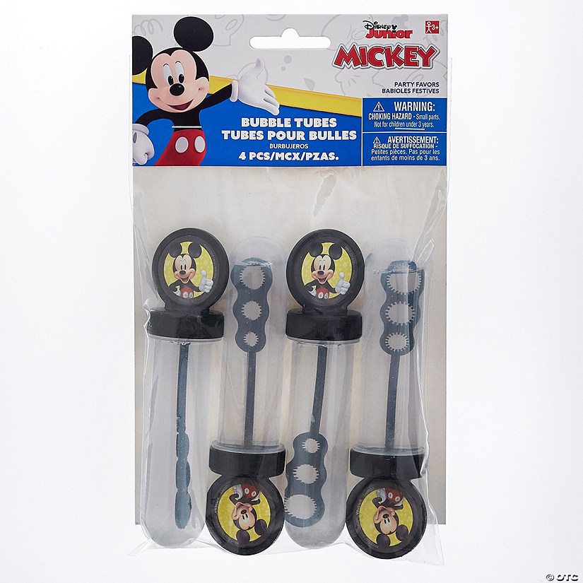 Disney's Mickey Mouse Forever Bubble Tubes - 4 Pc. Image