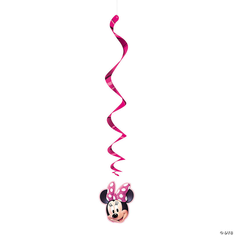 Disney's Minnie Mouse Hanging Swirl Decorations - 3 Pc. Image