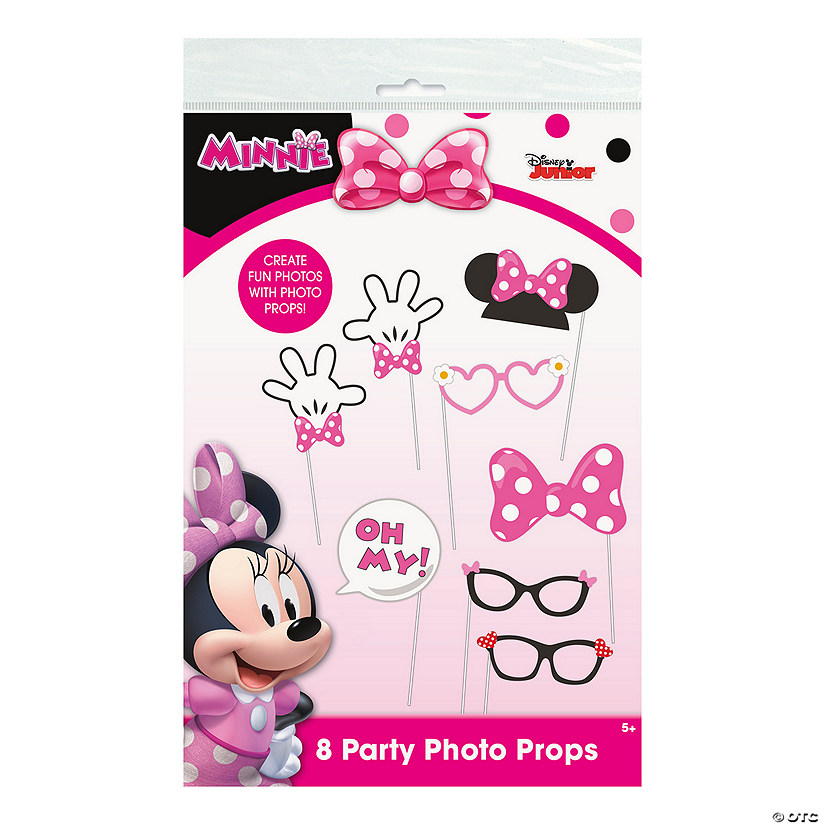 Disney's Minnie Mouse Photo Stick Props - 8 Pc. Image