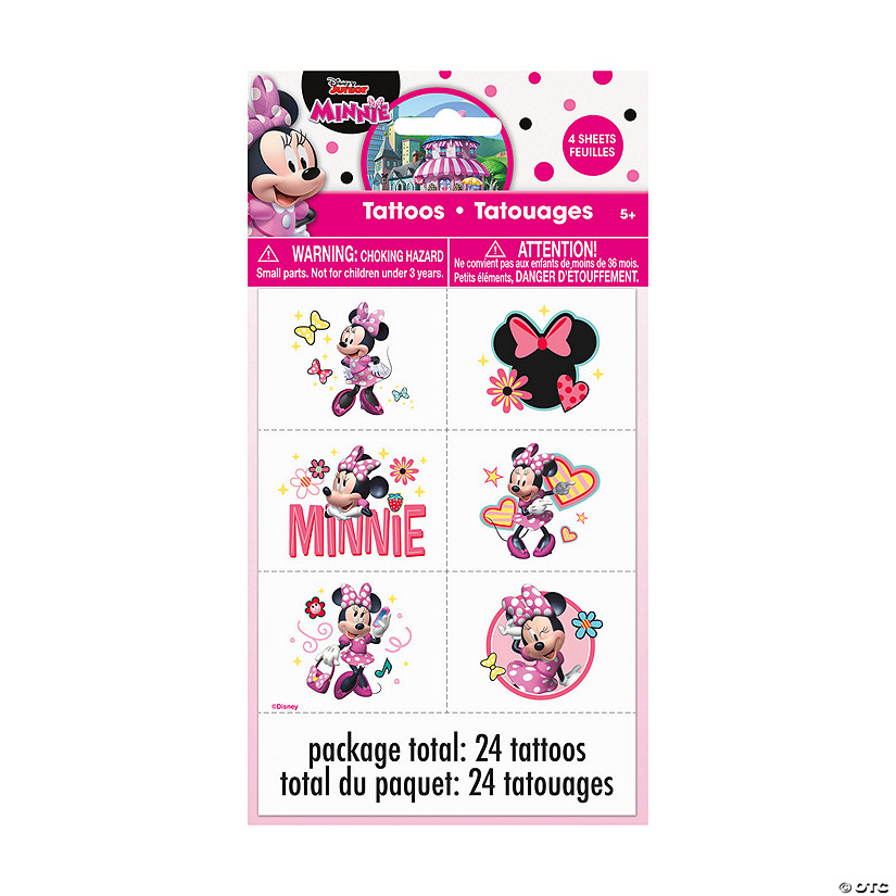 Disney's Minnie Mouse Temporary Tattoos - 4 Pc. Image