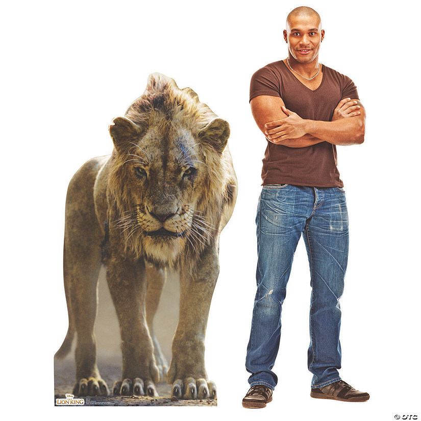 Disney's The Lion King&#8482; Live-Action Scar Life-Size Cardboard Stand-Up Image