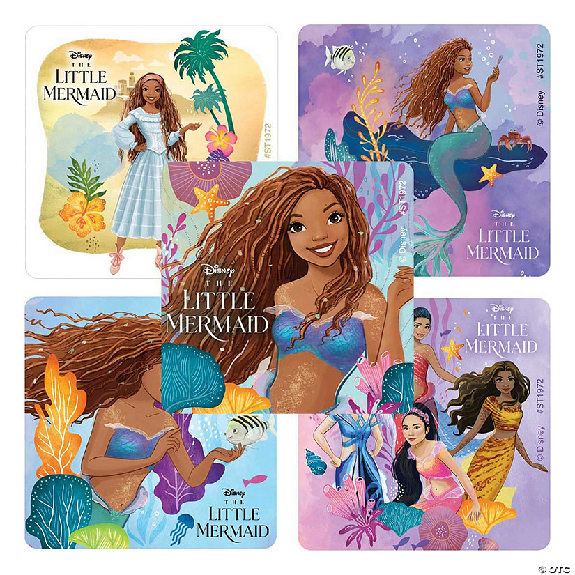 Disney's The Little Mermaid Stickers - 100 Pc. Image