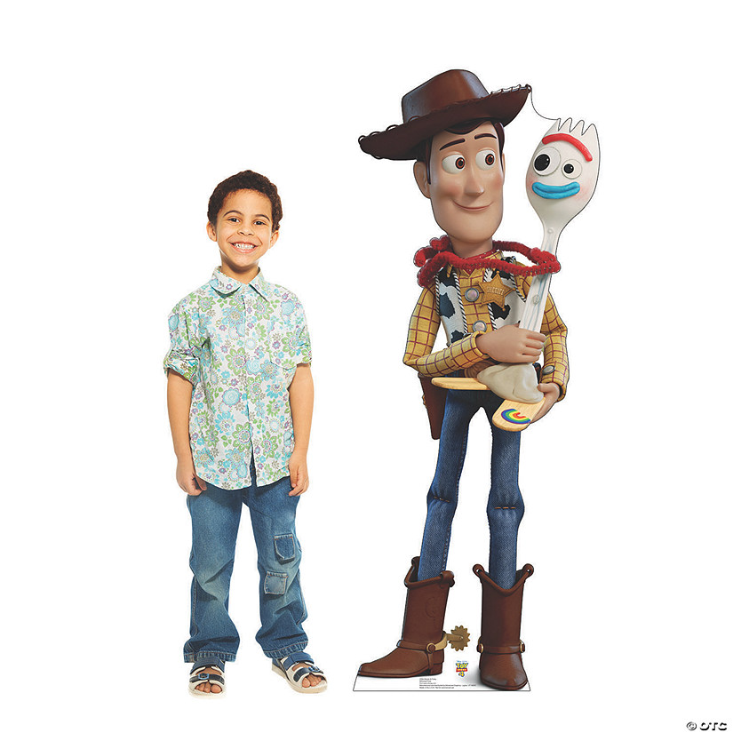 Disney's Toy Story 4&#8482; Woody & Forky Life-Size Cardboard Stand-Up Image