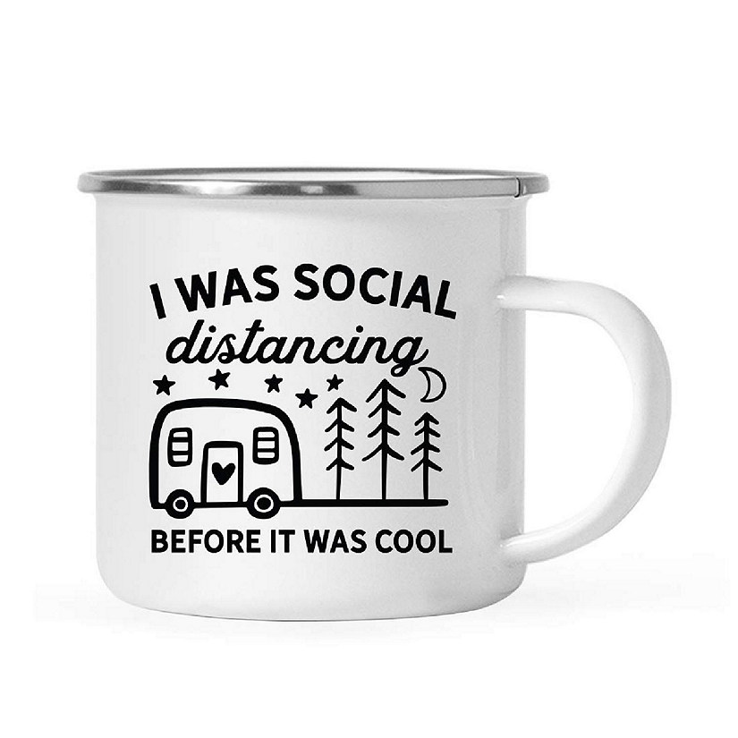 Distancing Before Cool 11oz Campfire Mug Image