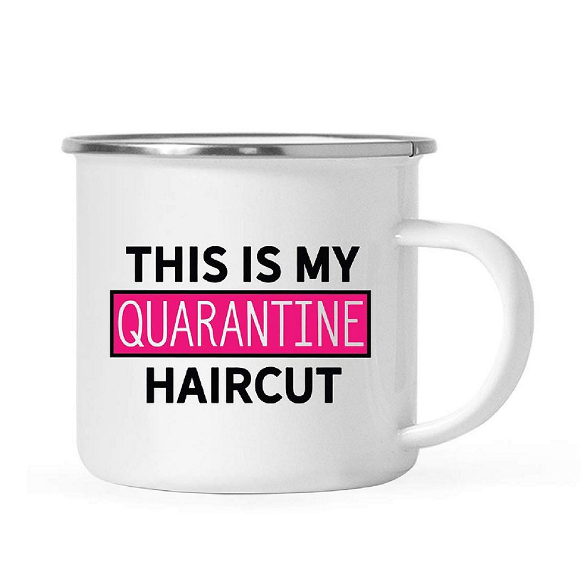 Distancing Haircut 11oz Campfire Mug Image