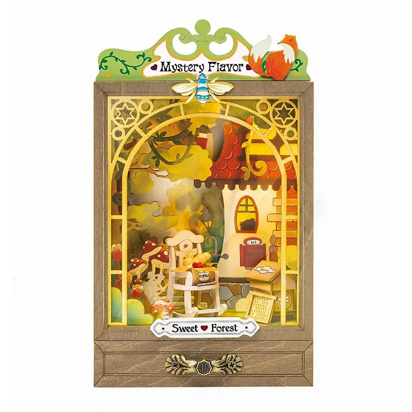 DIY 3D Box Theater Puzzle Sweet Forest 37pcs Image