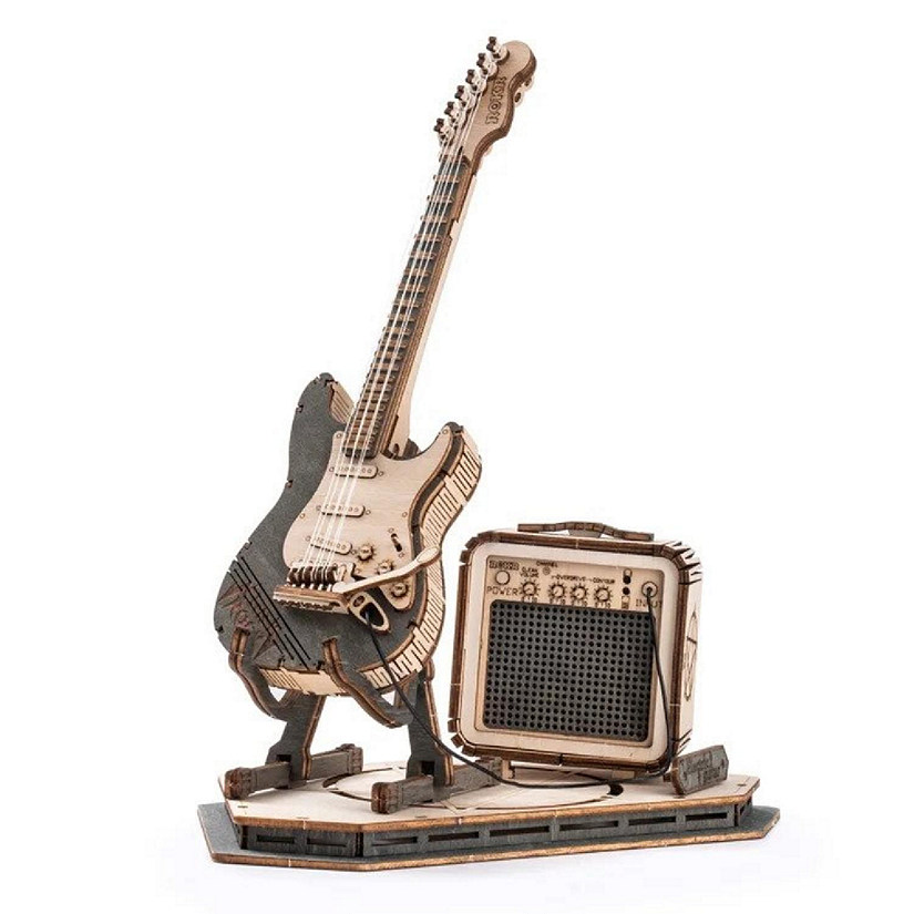 DIY 3D Puzzle Electric Guitar 140 pcs Image