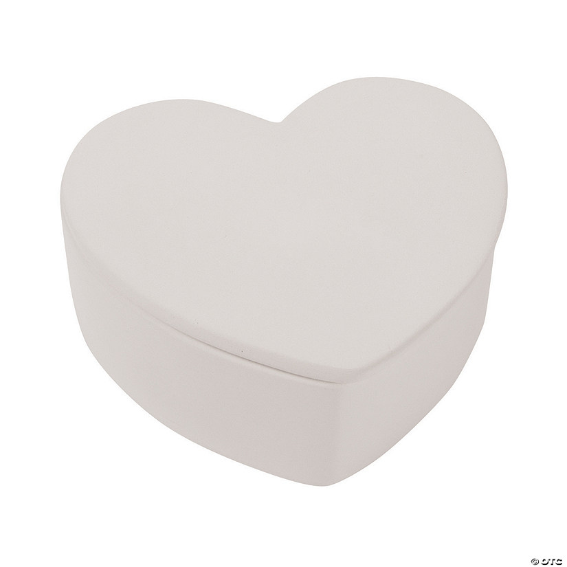 DIY Ceramic HeartShaped Trinket Boxes Discontinued
