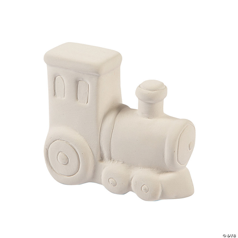 DIY Ceramic Trains - 12 Pc. Image