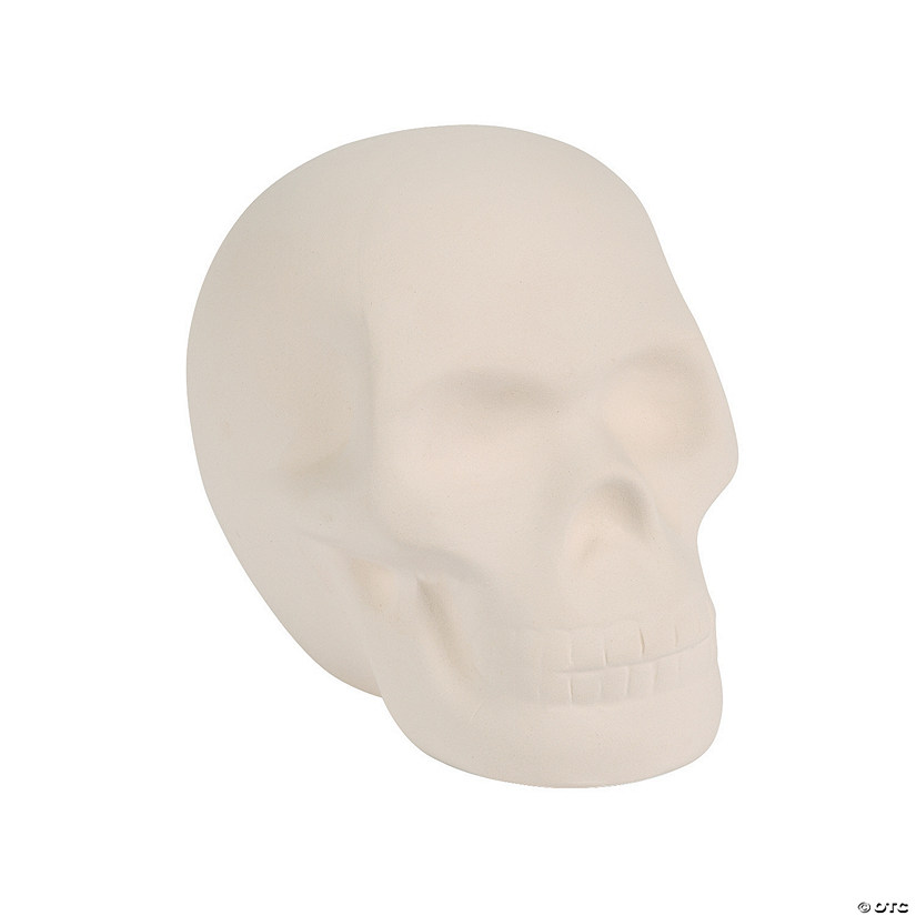 DIY Mini Ceramic Skull - 12 Pc. Image