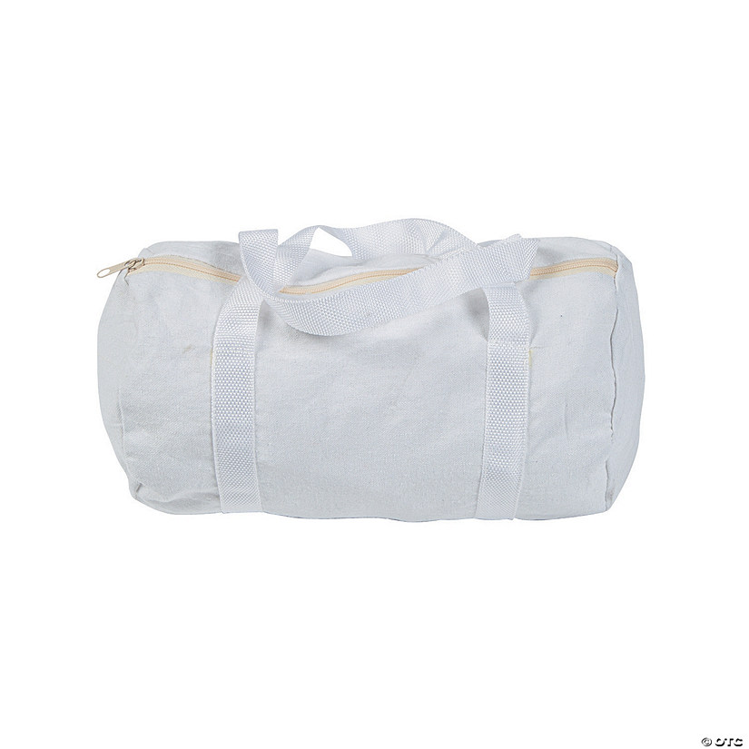DIY Mini White Duffle Bags Discontinued