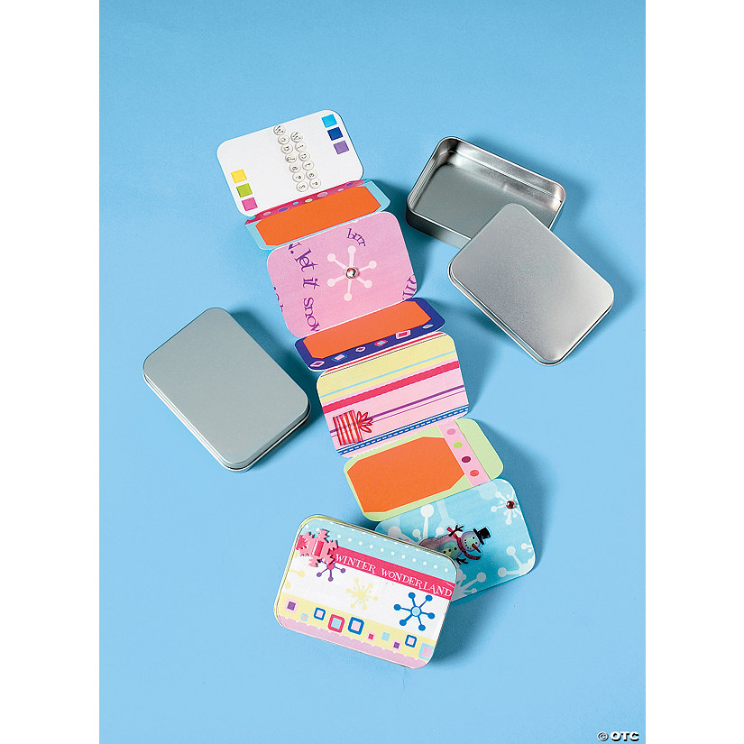 DIY Rectangular Tin Mint Containers Discontinued