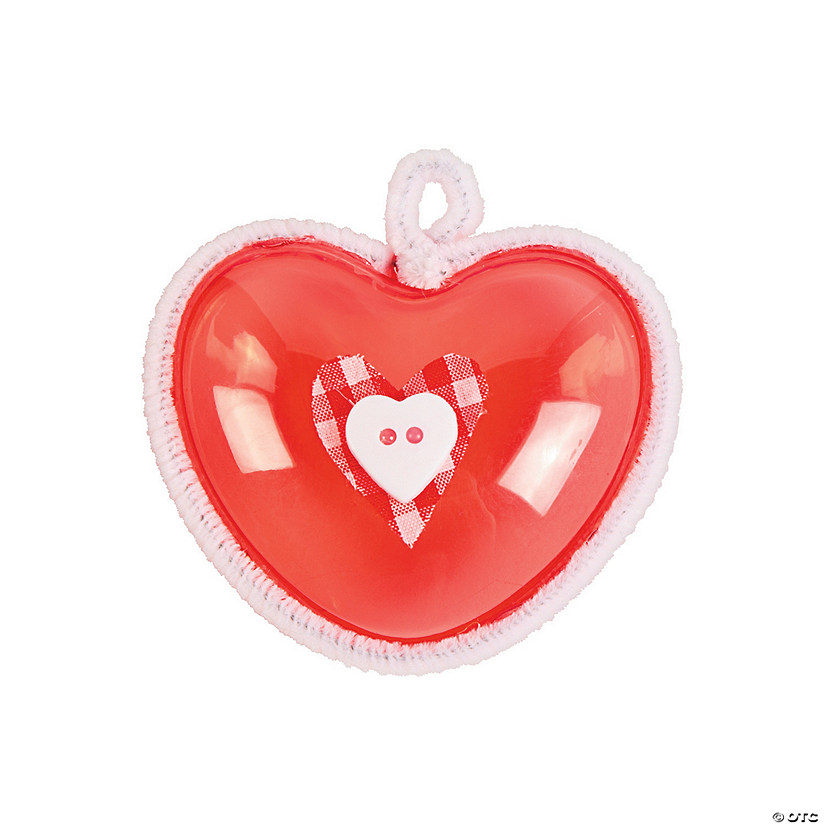 DIY Red Heart Ornaments - Discontinued