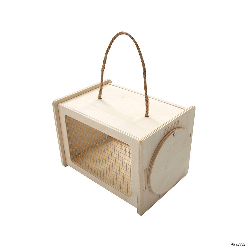 DIY Unfinished Wood Bug Cage Oriental Trading