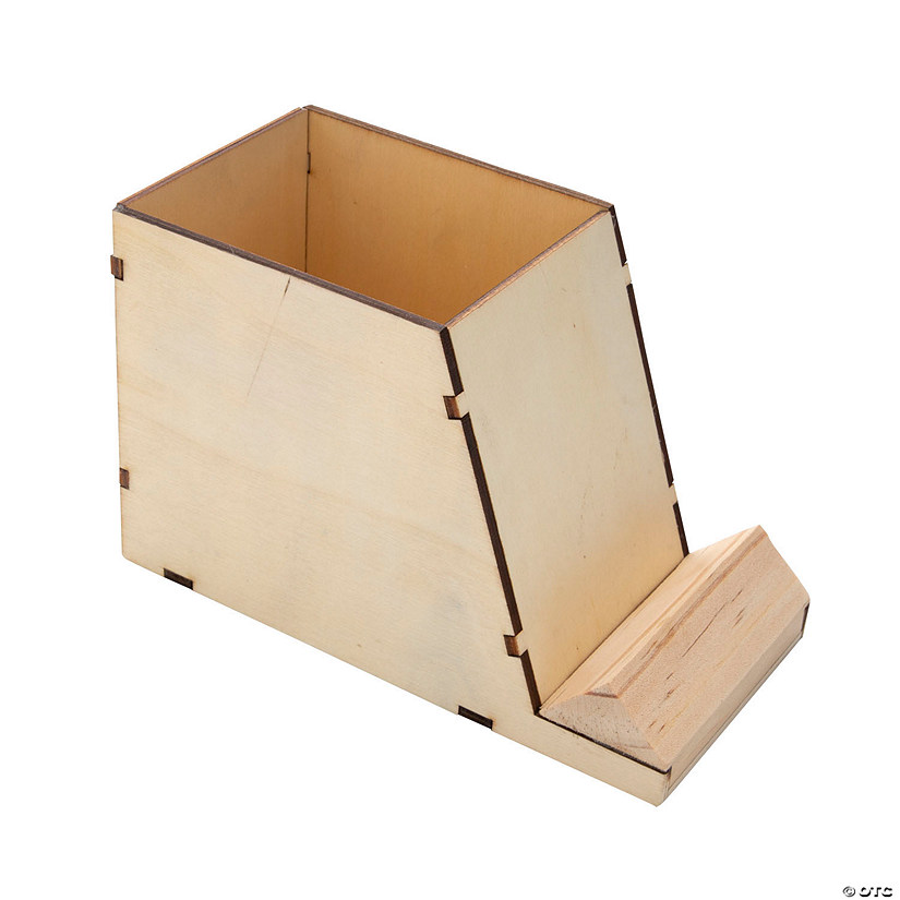 DIY Unfinished Wood Desk Stands 6 Pc. Oriental Trading