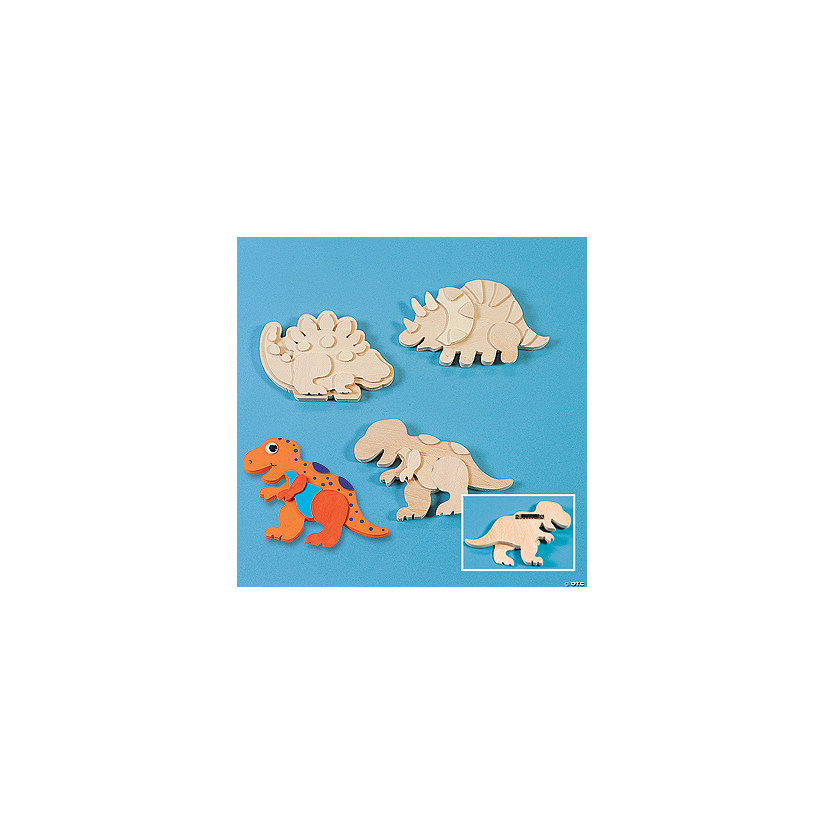 DIY Unfinished Wood Dinosaurs Discontinued