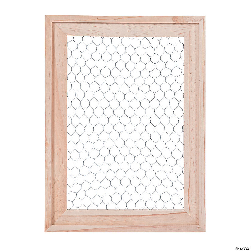 DIY Unfinished Wood Frame with Wire - Discontinued