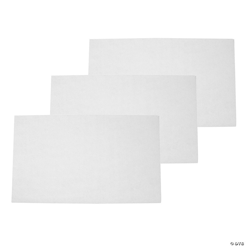 DIY White Doormat Sublimation Blanks 3 Pc. Oriental Trading
