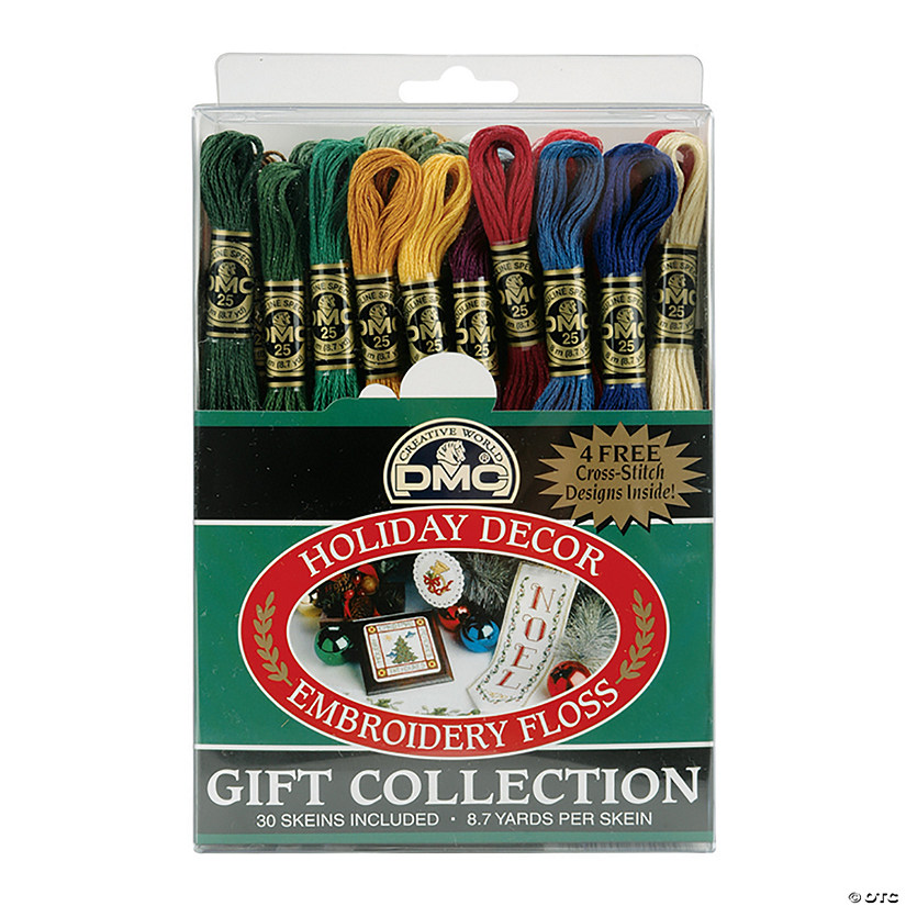 DMC Embroidery Floss Pack 8.7yd-Holiday Decor 30/Pkg Image