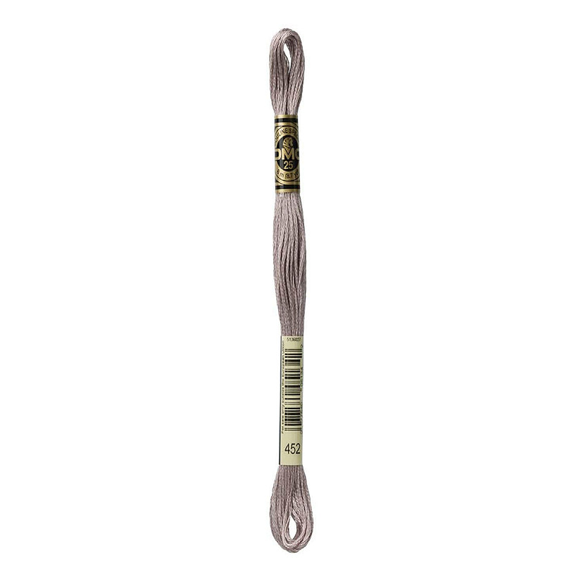 DMC SixStrand Embroidery Floss 452 Medium Shell Grey