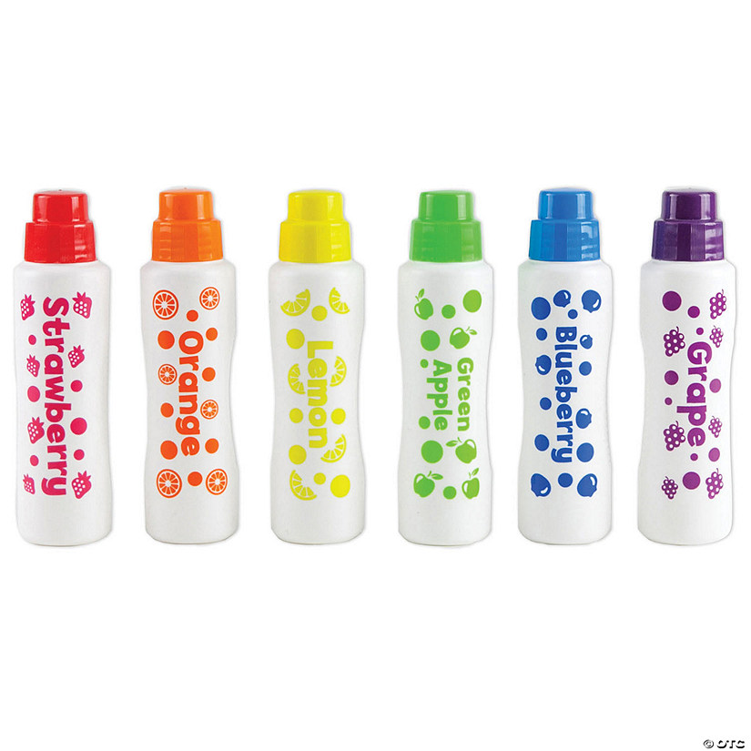 Do-A-Dot Art Scented Juicy Fruit Dot Markers, Pack of 6 Image