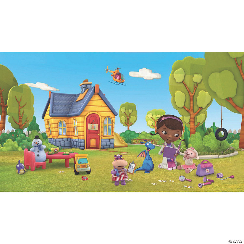Doc Mc Stuffins Prepasted Wallpaper Mural Image